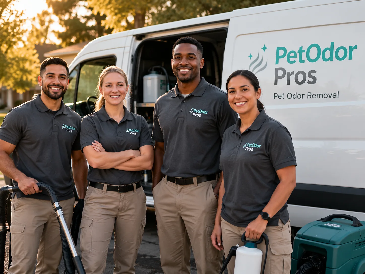 Pet Odor Removal team serving College Grove, TN